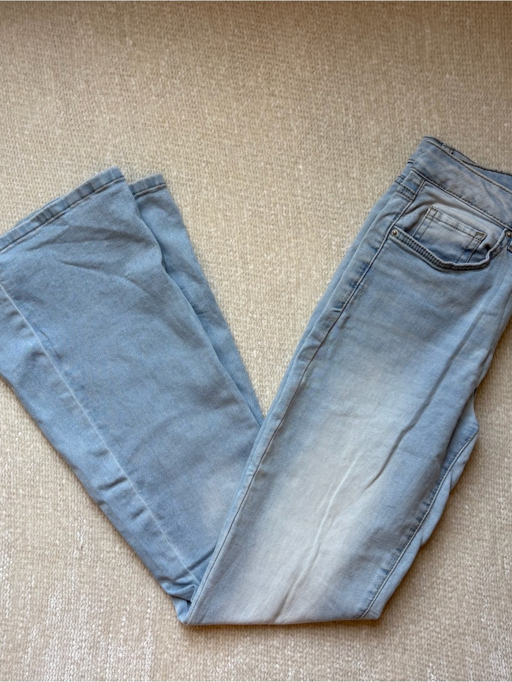 ymi high-rise boot cut jeans
